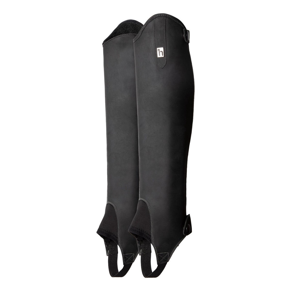 Modzieowe czapsy skrzane Ronda Black 10-14