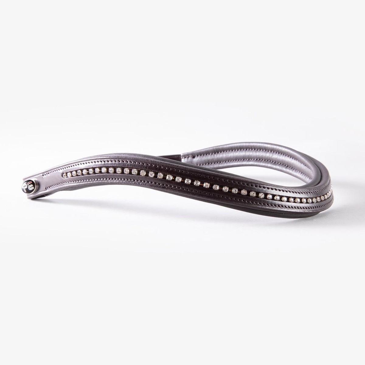Premier Equine Elaborate Diamante Browband Black