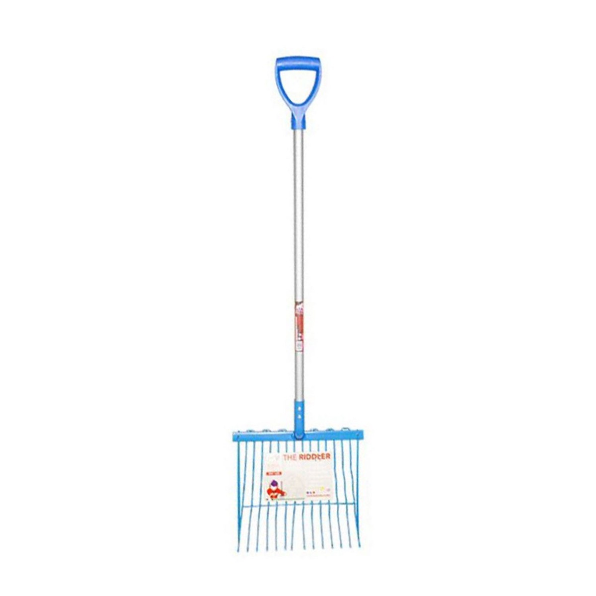 Red Gorilla Riddler Fork D-Handle Blue