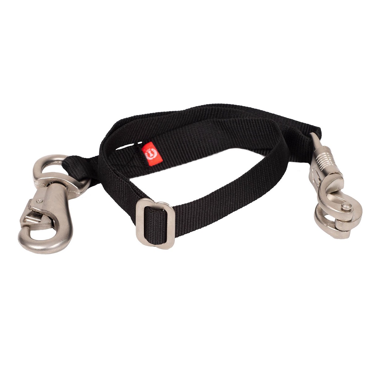 Imperial Riding Adjustable Nylon Trailer Tie Black