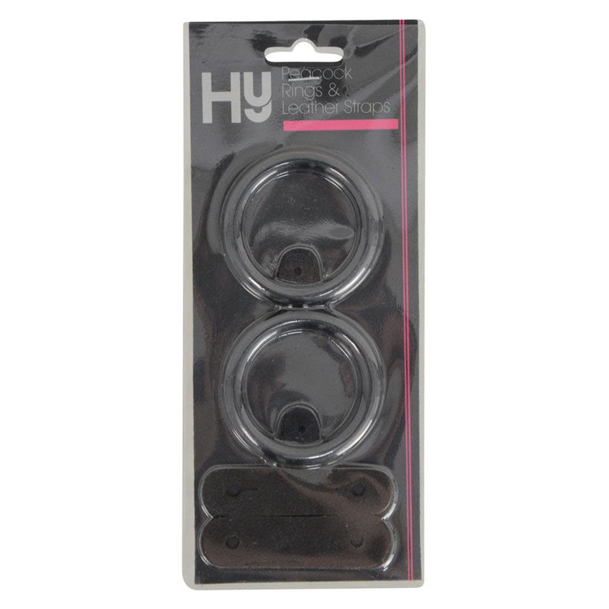 HY Peacock Rings Straps Dark Brown