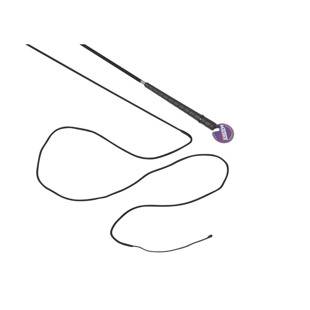 MacTack Lunge Whip 72 Black