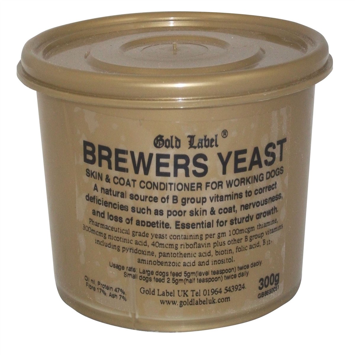 Gold Label Canine Brewers Yeast
