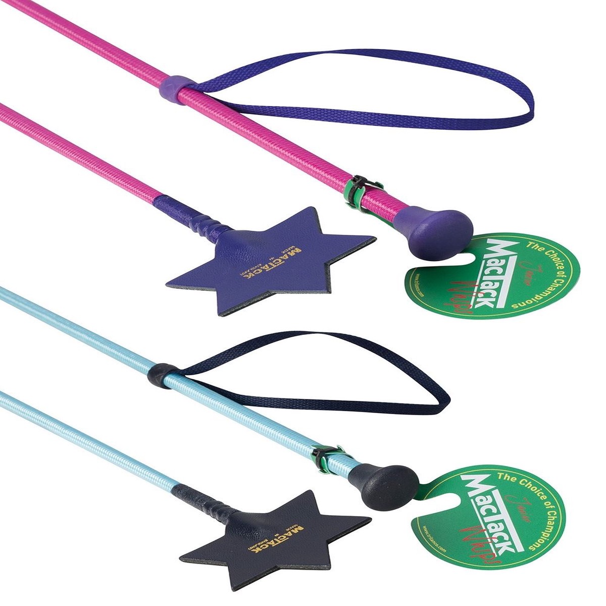 MacTack Junior Riding Whip With Star Keeper Cw67