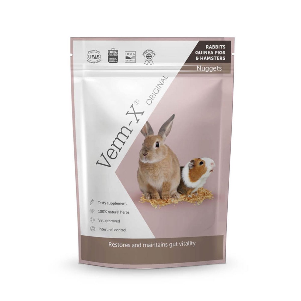 Verm-X Herbal Nuggets For Rabbits