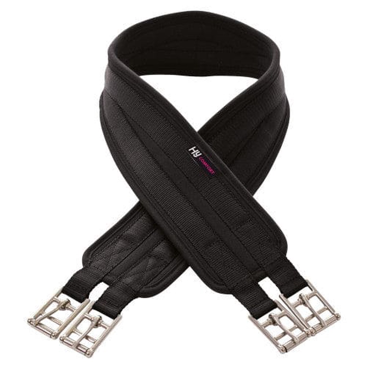 HY Comfort Cushion Girth Black
