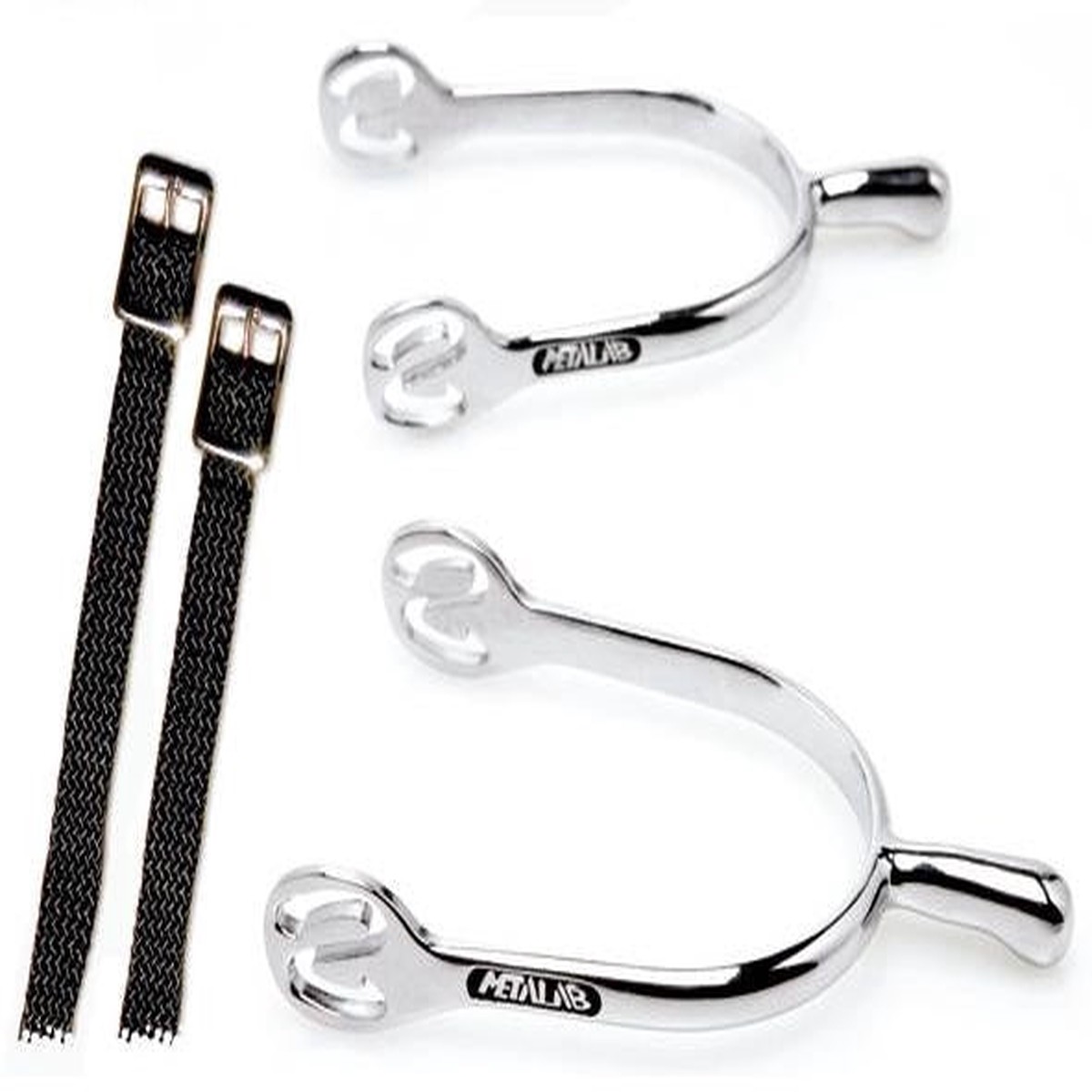 Zinc spurs with round neck