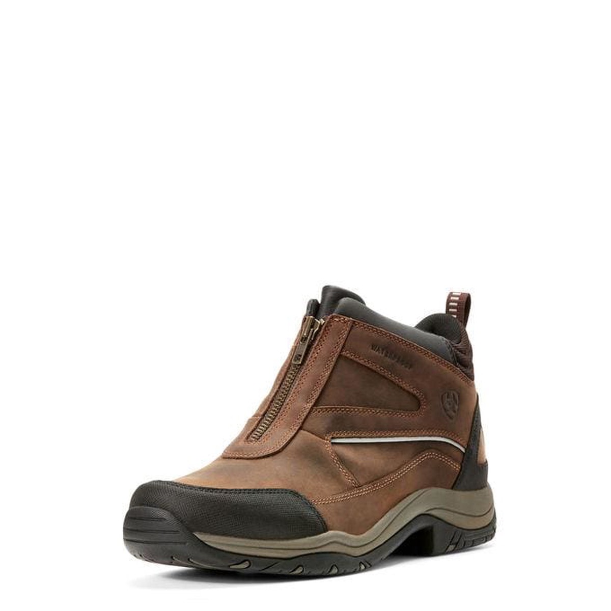 Ariat Mens Telluride Zip Waterproof Boot Copper
