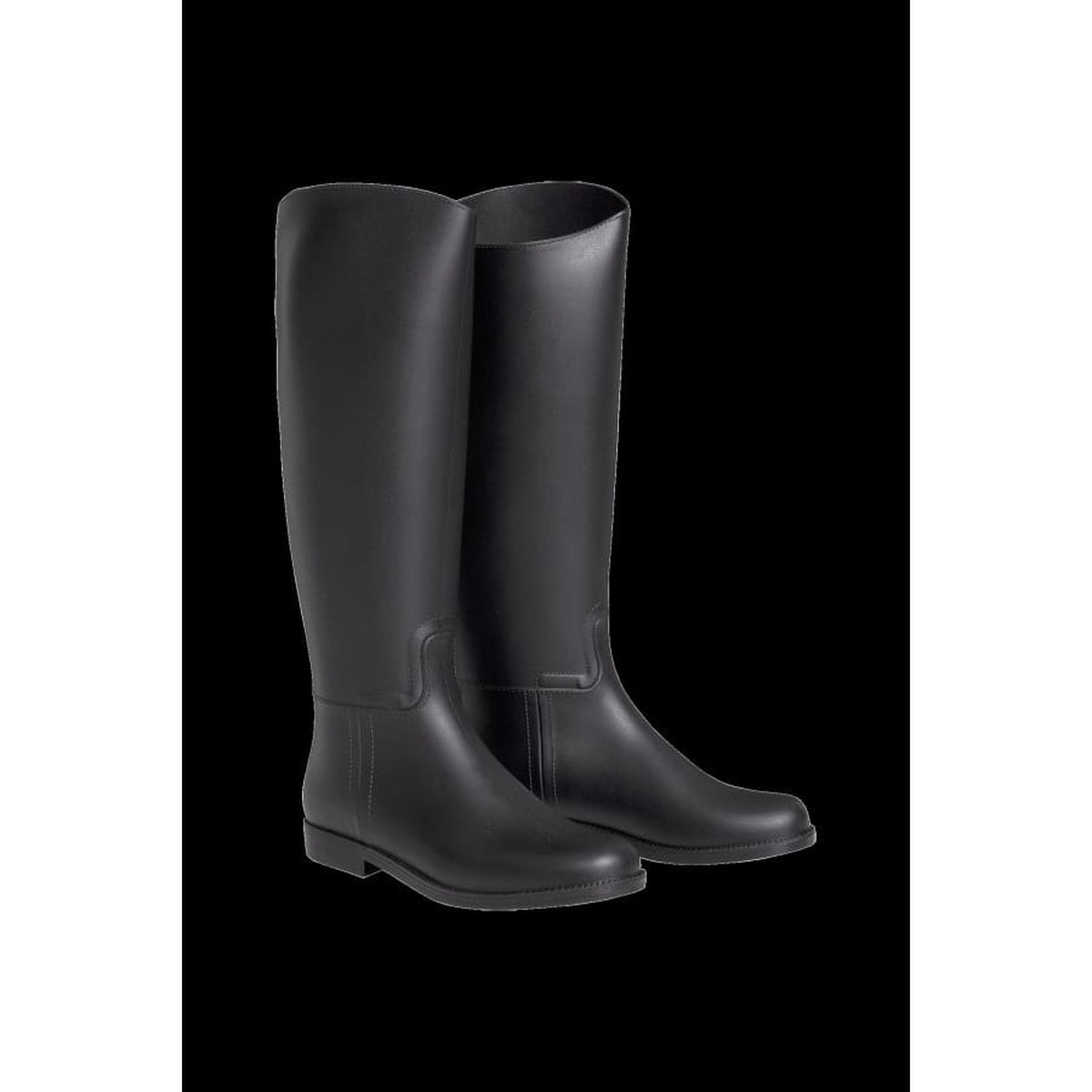 ELT Star Long Rubber Riding Boot Black