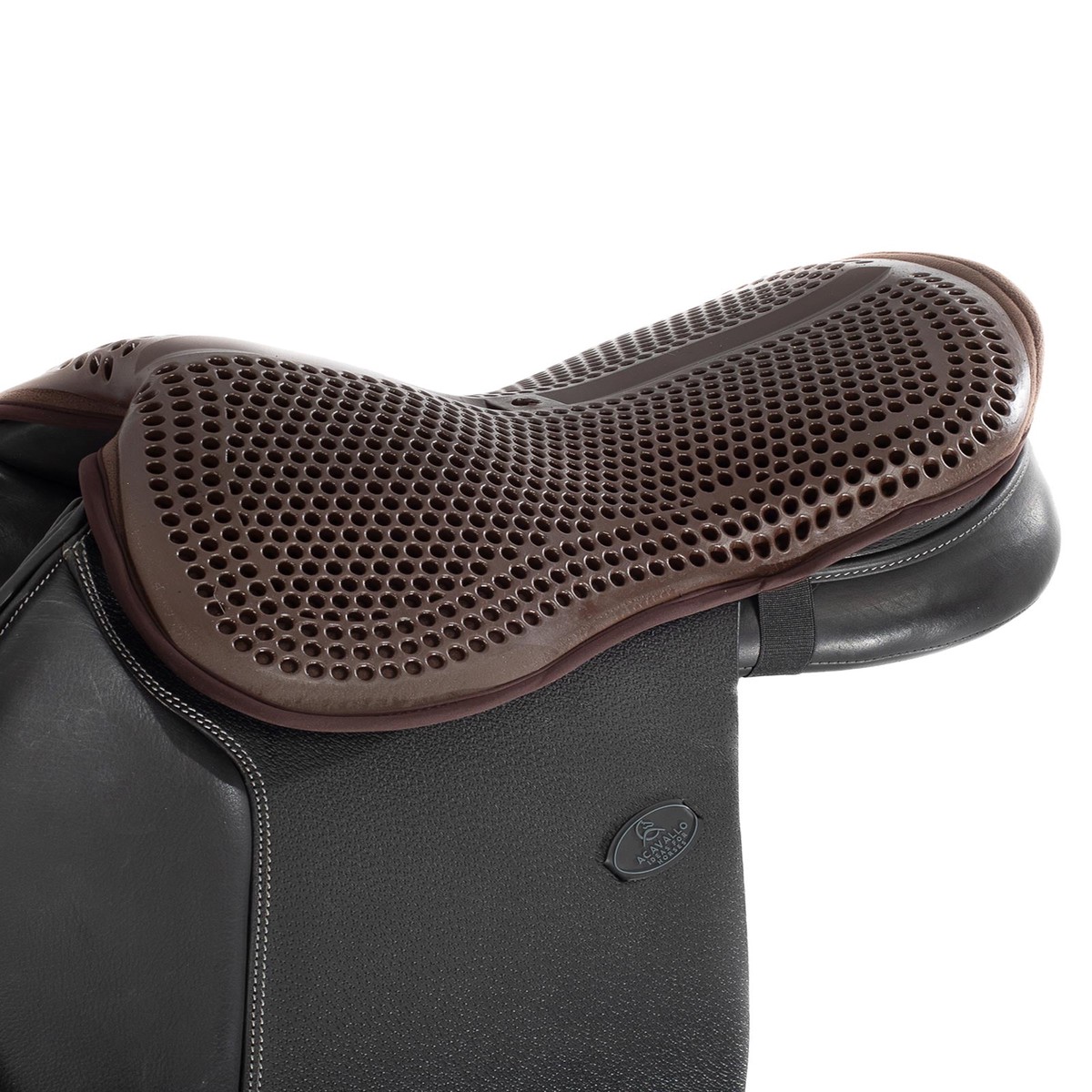 Acavallo Standard Seat Saver Jumping Classic Gel-Out Dri-Lex 20mm Brown