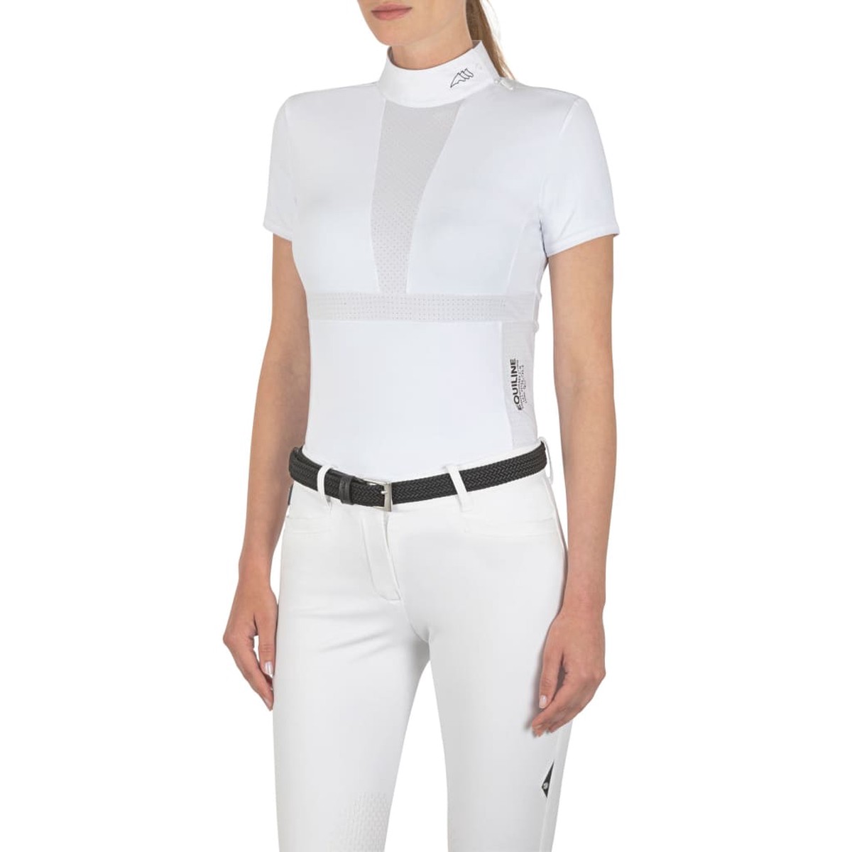 Equiline Ladies Chrissiec Competition Shirt White