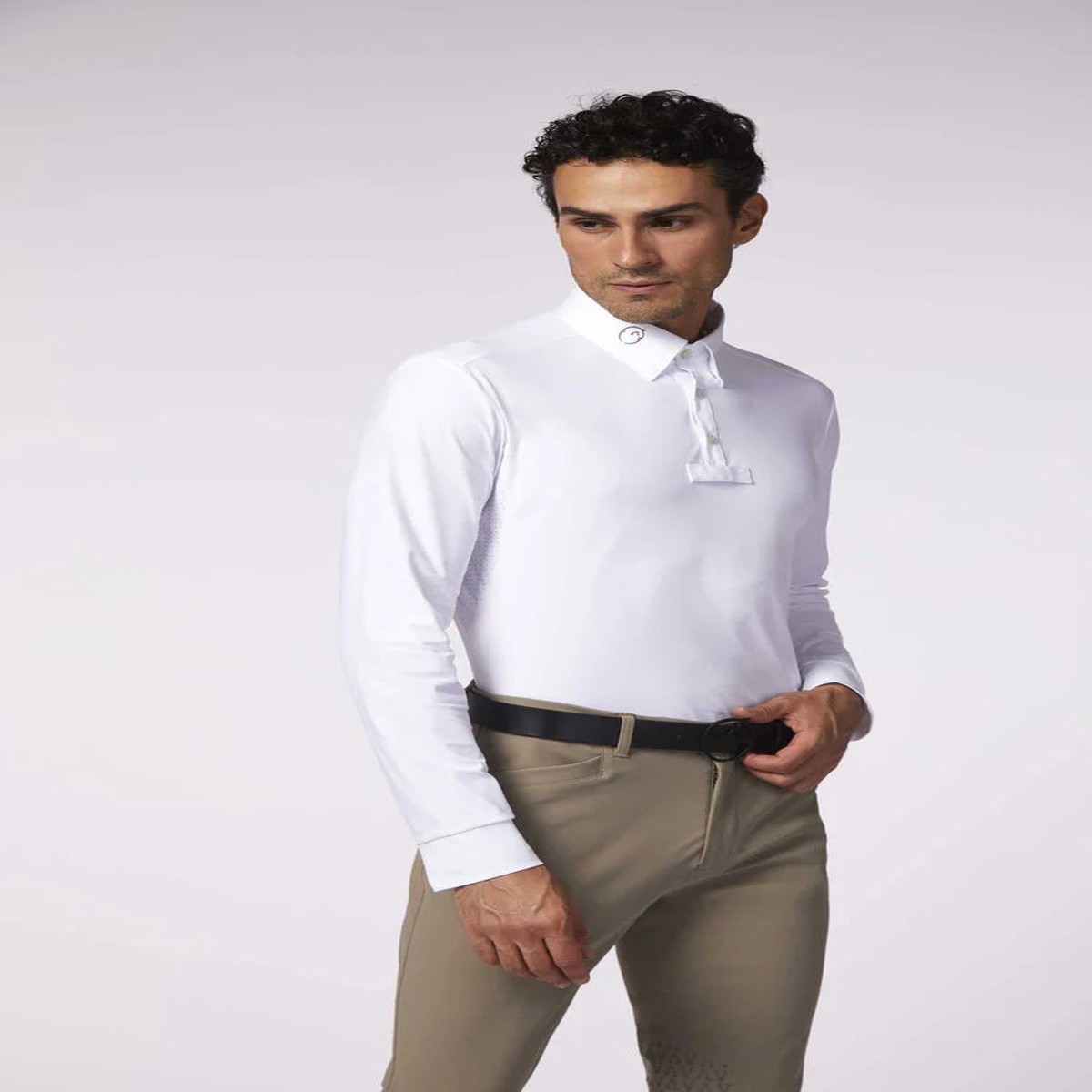 Vestrum Mens Tenno Long Sleeved Competition Shirt Ardesia