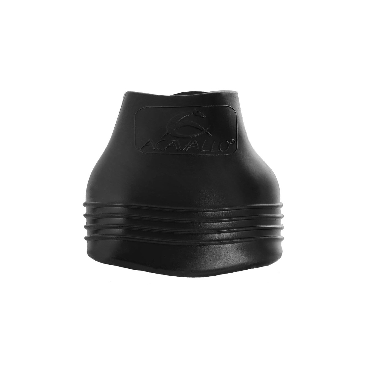 Acavallo Anatomical Non-Twist Hoof Boots Gel Black