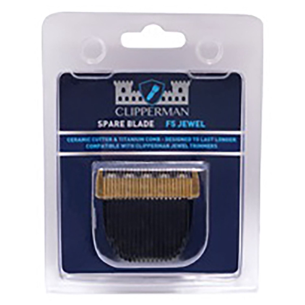 Clipperman F5 Titanium Ceramic Blade Set For Jewel