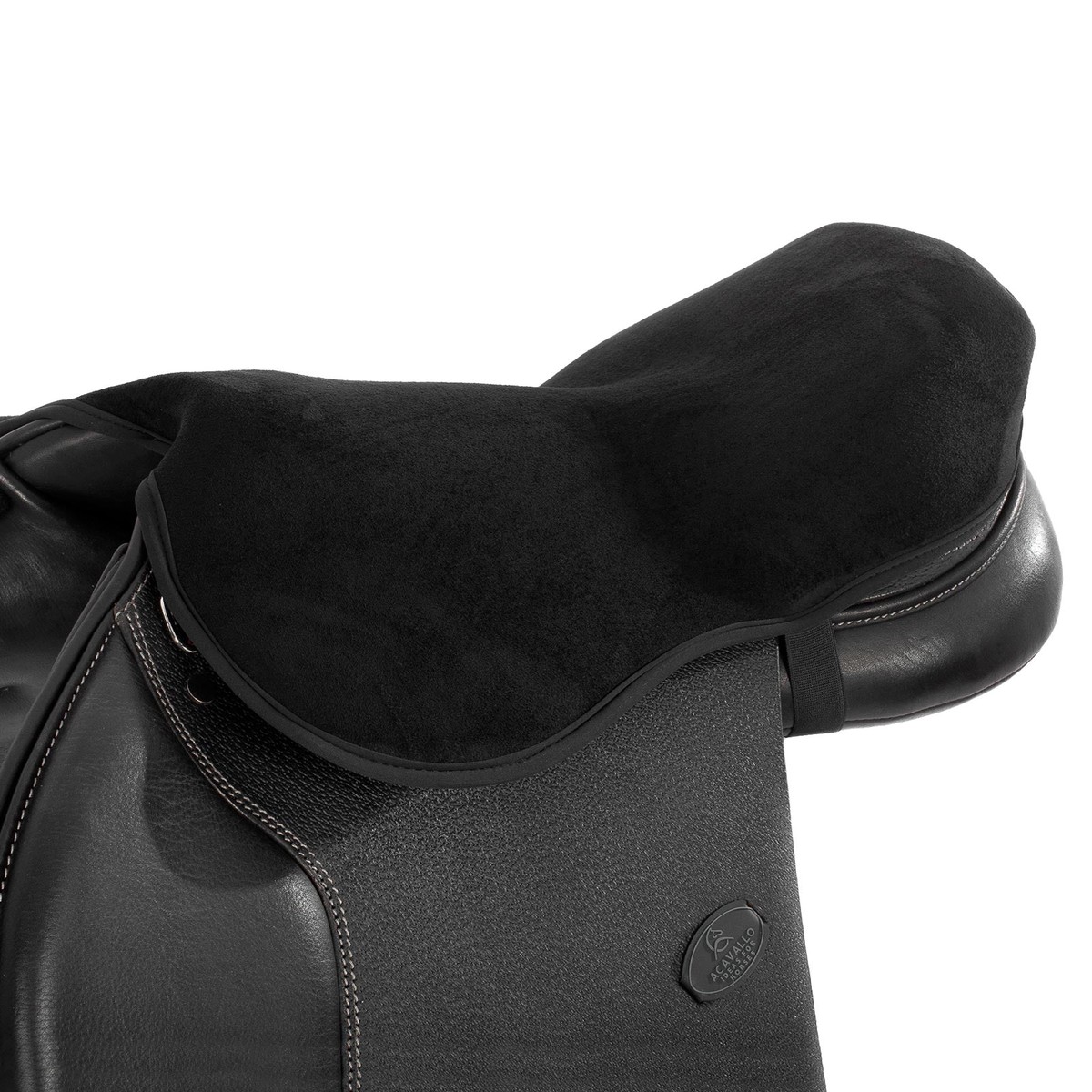 Acavallo Standard Seat Saver Jumping Air Plus Gel-In Dri-Lex 10mm Black