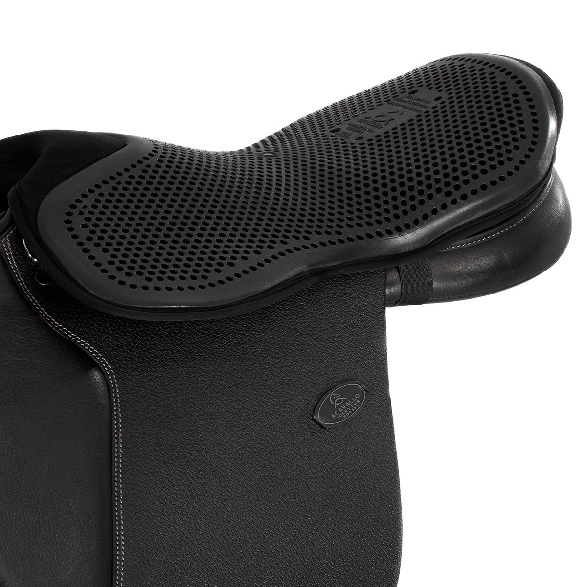 Acavallo Standard Seat Saver Jumping Classic Gel-Out Dri-Lex 10mm Black